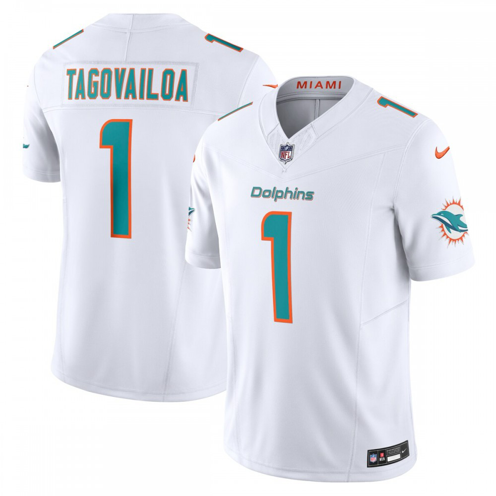 Tua Tagovailoa Miami Dolphins Nike Vapor F.U.S.E. Limited Jersey - White-Profan Arena